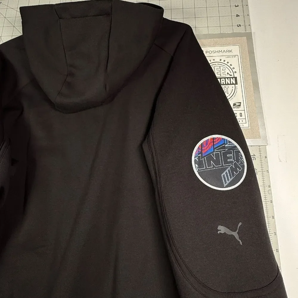BMW® M Motorsport / PUMA®  |  “STATEMENT”™  |  BLACK HOODIE  |  MENS-M  |  NEW